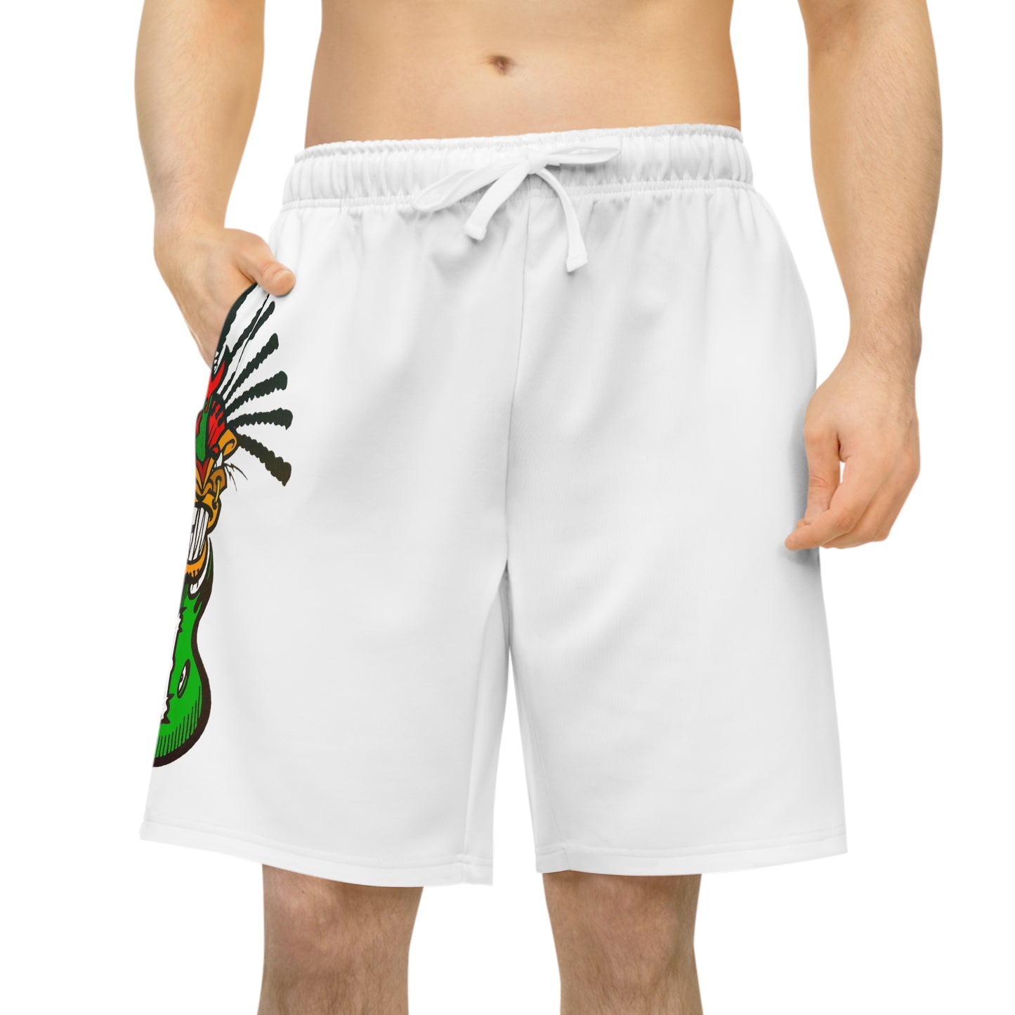 NT Athletic Long Warrior Shorts (AOP)