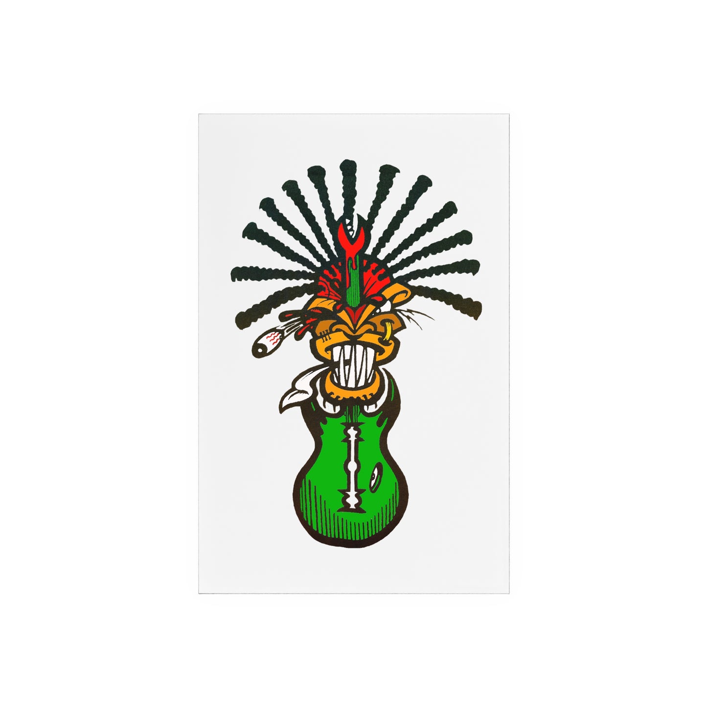 NT Warrior Sign with Wooden Stand (NT Collectibles)