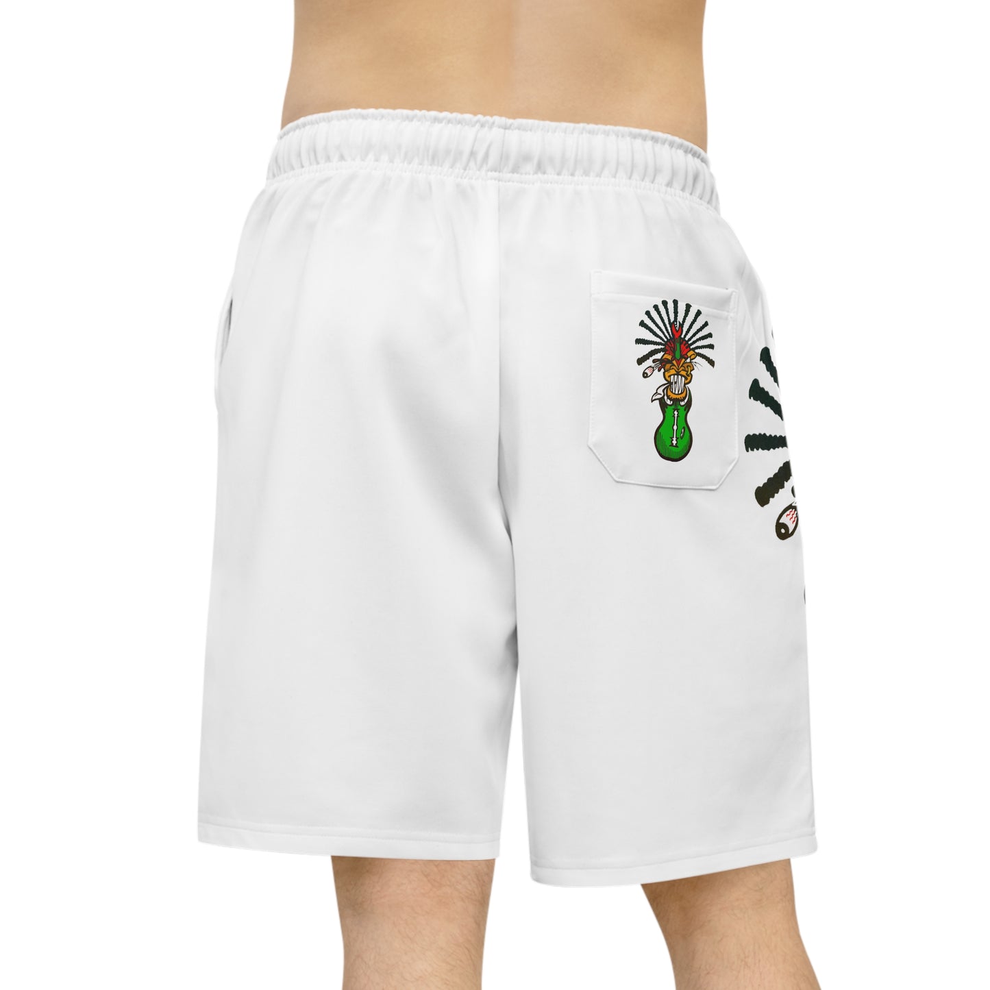 NT Athletic Long Warrior Shorts (AOP)