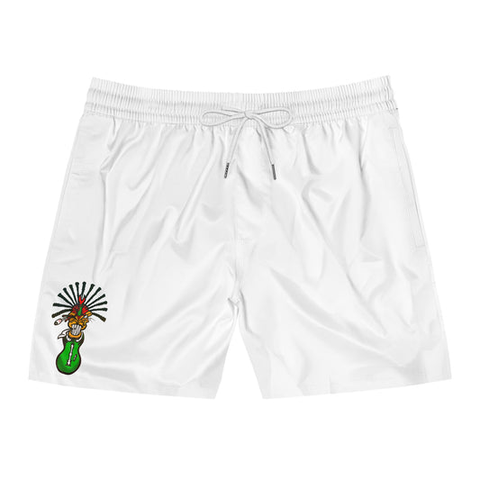 NT Men's Mid-Length Warrior Swim Shorts (AOP)