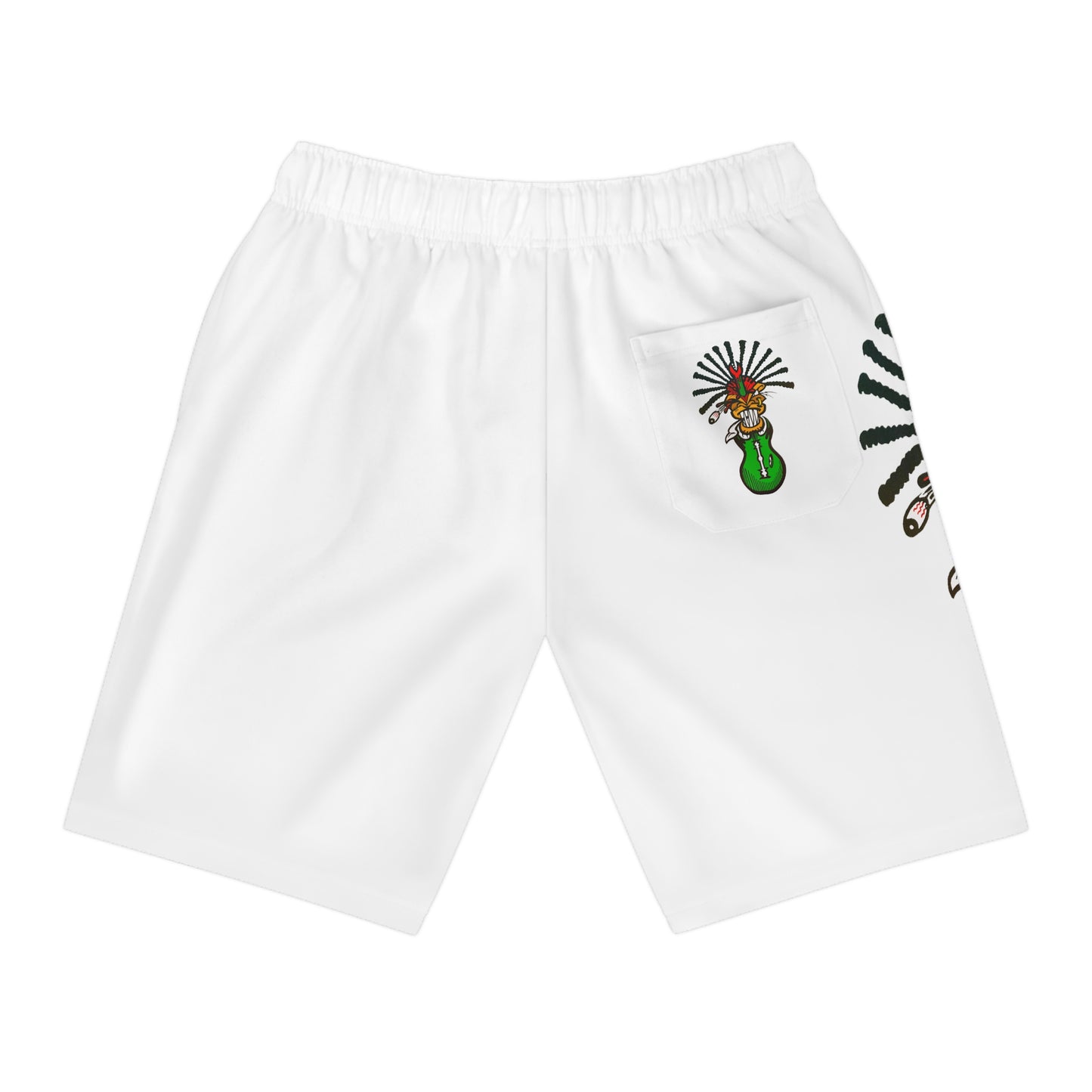 NT Athletic Long Warrior Shorts (AOP)